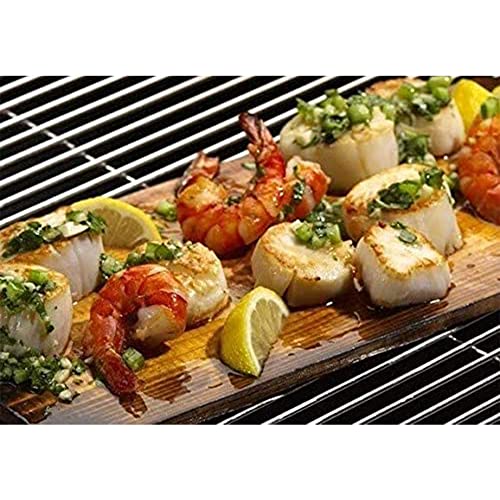 TrueFire 7.25 x 12" Cedar Grilling Planks for Adding Smoky Flavor to Salmon, Seafood, Beef, Poultry & Veggies, Western Red Cedar, (24-pack)