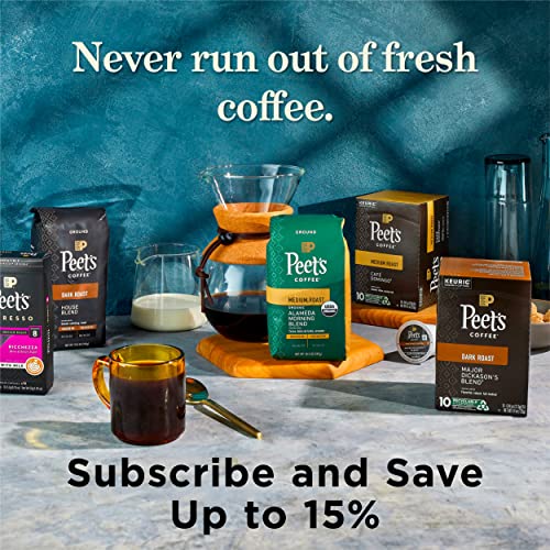 Peet's Coffee Major Dickason's Blend K-Cup Coffee Pods for Keurig Brewers, Dark Roast.