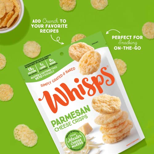 Whisps Cheese Crisps Parmesan Cheese 10.8 Ounce