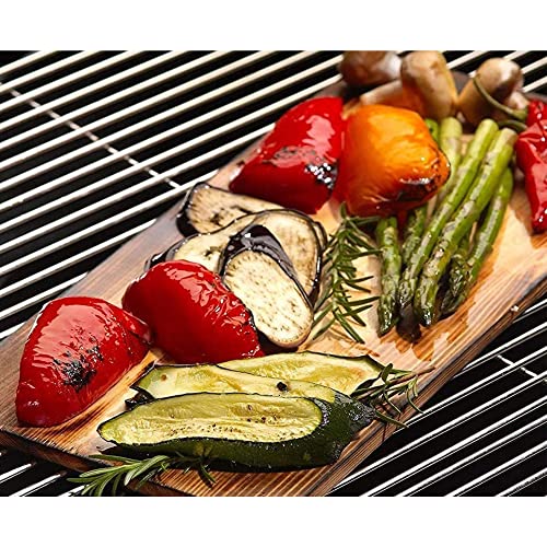 TrueFire 7.25 x 12" Cedar Grilling Planks for Adding Smoky Flavor to Salmon, Seafood, Beef, Poultry & Veggies, Western Red Cedar, (24-pack)